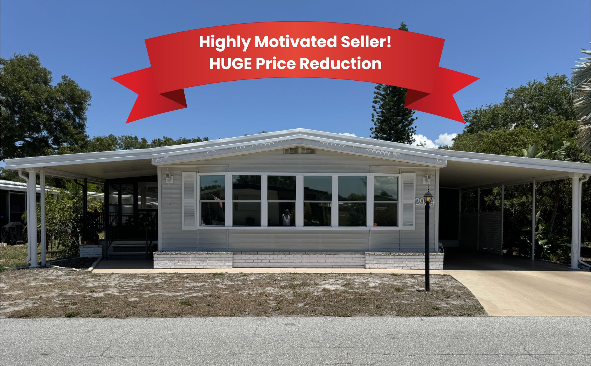 2939 Bay Aristocrat Drive, Sarasota, Florida 34234, 2 Bedrooms Bedrooms, ,2 BathroomsBathrooms,55-Plus Mobile Home,For Sale,Bay Aristocrat Drive,2643