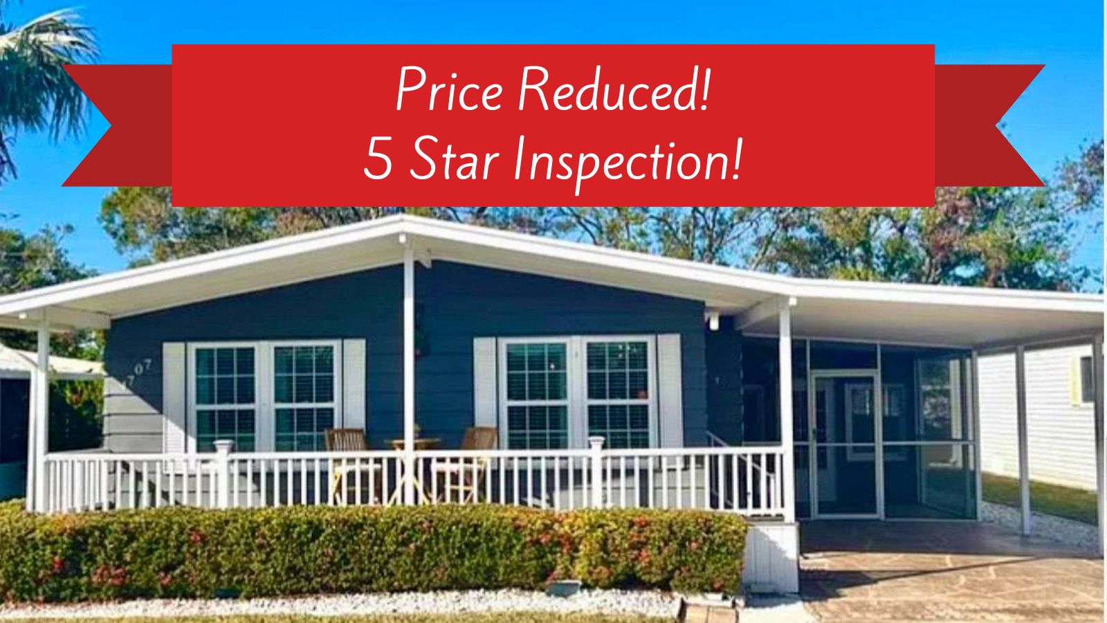 4707 Ninth Street Ct E, Bradenton, Florida 34203, 2 Bedrooms Bedrooms, ,2 BathroomsBathrooms,55-Plus Mobile Home,For Sale,Ninth Street Ct E,3202