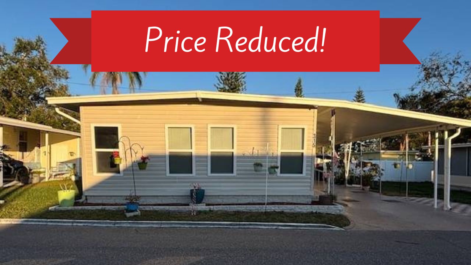 2346 Druid Road, Lot 315, Clearwater, Florida 33764, 3 Bedrooms Bedrooms, ,3 BathroomsBathrooms,55-Plus Mobile Home,For Sale,Druid Road, Lot 315,3264