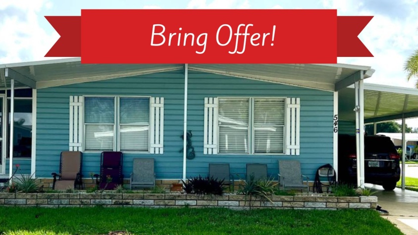 546 Montego Lane North, Ellenton, Florida 34222, 2 Bedrooms Bedrooms, ,2 BathroomsBathrooms,55-Plus Mobile Home,For Sale,Montego Lane North,3865