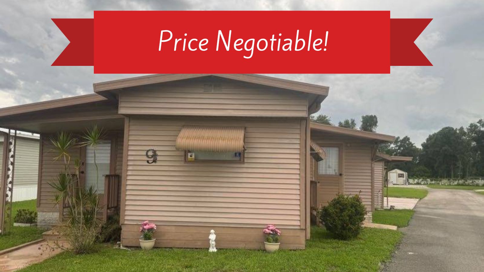 3305 Skyview Drive, Lot 9, Lakeland, Florida 33801, 2 Bedrooms Bedrooms, ,2 BathroomsBathrooms,55-Plus Mobile Home,For Sale,Skyview Drive, Lot 9,3887