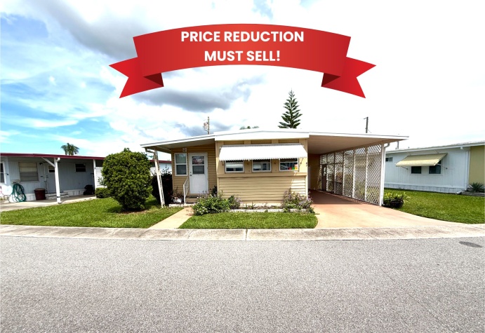 47 Beachwood Lane, Largo, Florida 33771, 2 Bedrooms Bedrooms, ,1 BathroomBathrooms,55-Plus Mobile Home,For Sale,Beachwood Lane,4108