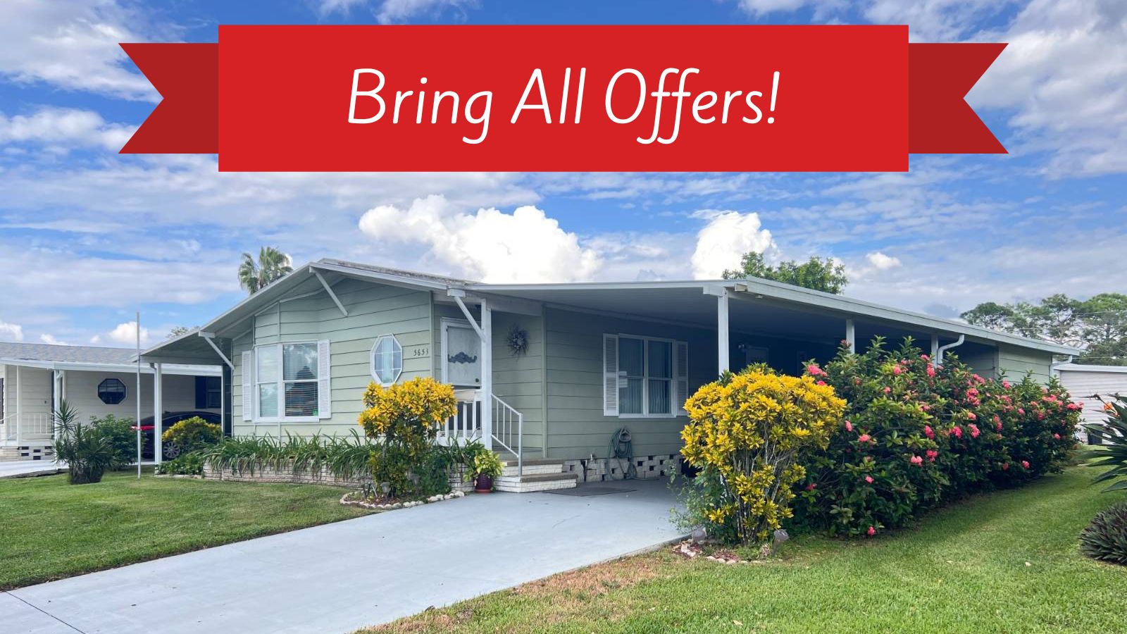 5653 Scarborough Lane, Sarasota, Florida 34241, 2 Bedrooms Bedrooms, ,2 BathroomsBathrooms,55-Plus Mobile Home,For Sale,Scarborough Lane,4142