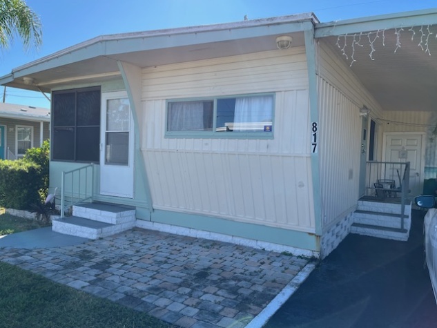 2419 Gulf to Bay Blvd, Lot 817, Clearwater, Florida 33765, 2 Bedrooms Bedrooms, ,2 BathroomsBathrooms,55-Plus Mobile Home,For Sale,Gulf to Bay Blvd, Lot 817,4265