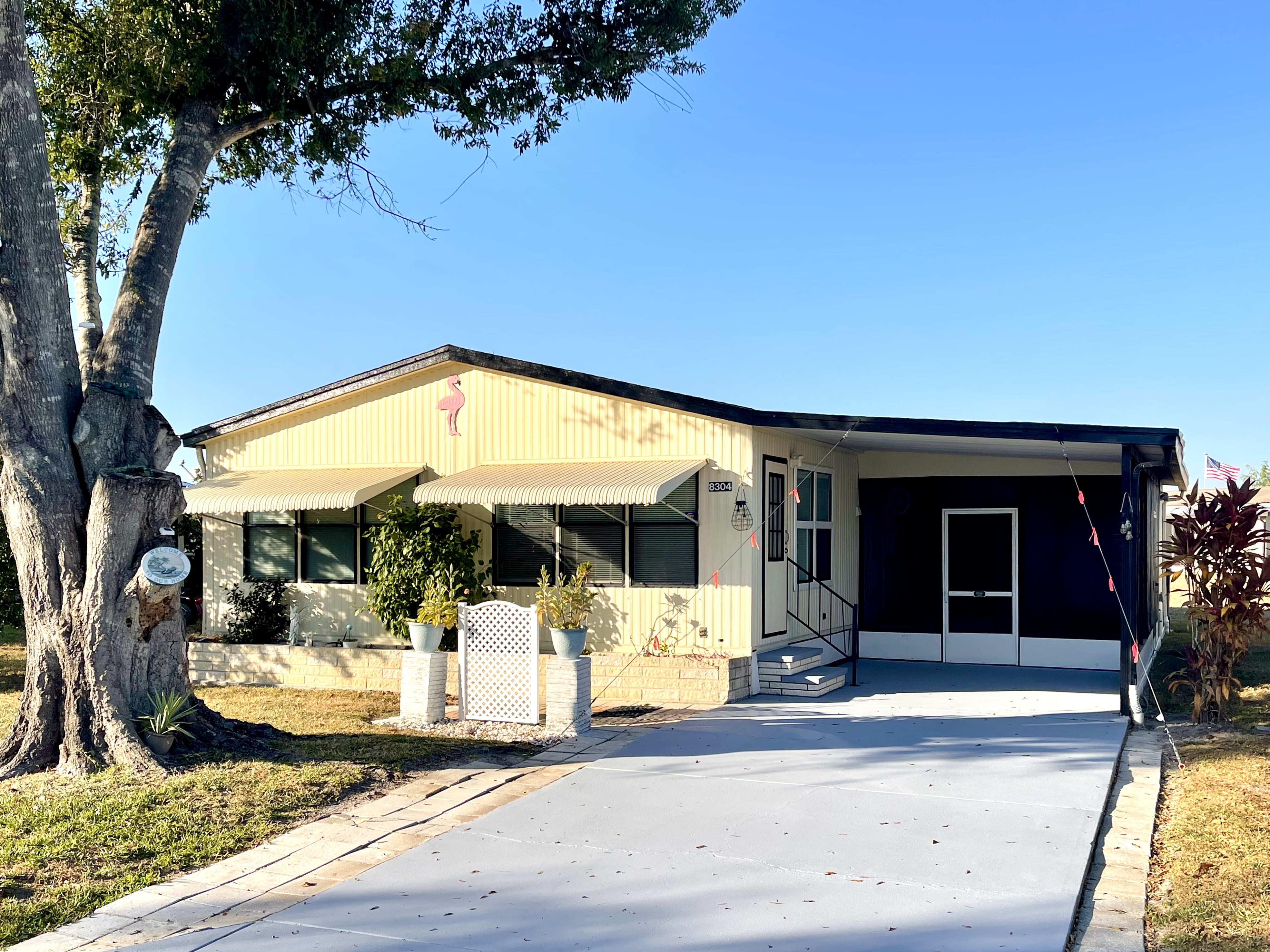 8304 Desoto Drive, Ellenton, Florida 34222, 3 Bedrooms Bedrooms, ,3 BathroomsBathrooms,55-Plus Mobile Home,For Sale,Desoto Drive,4294