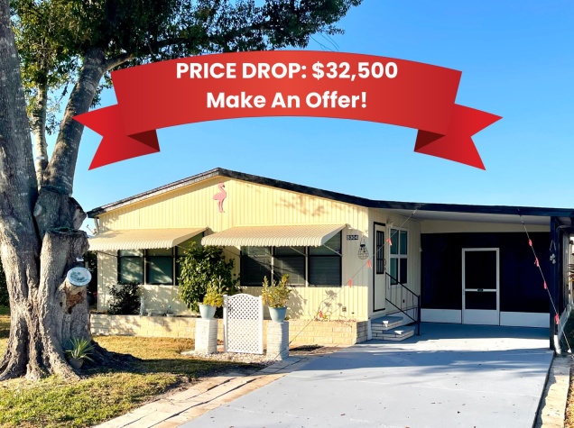 8304 Desoto Drive, Ellenton, Florida 34222, 3 Bedrooms Bedrooms, ,2.5 BathroomsBathrooms,55-Plus Mobile Home,For Sale,Desoto Drive,4294