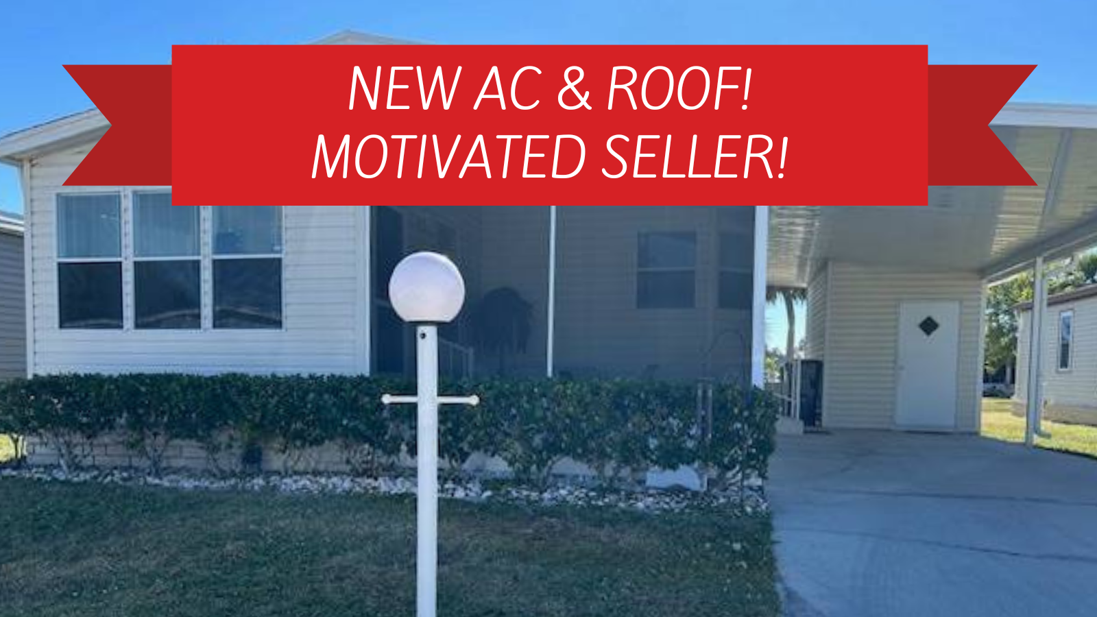 3003 Pindo Palm Pl, Ellenton, Florida 34222, 2 Bedrooms Bedrooms, ,2 BathroomsBathrooms,55-Plus Mobile Home,For Sale,Pindo Palm Pl,4316