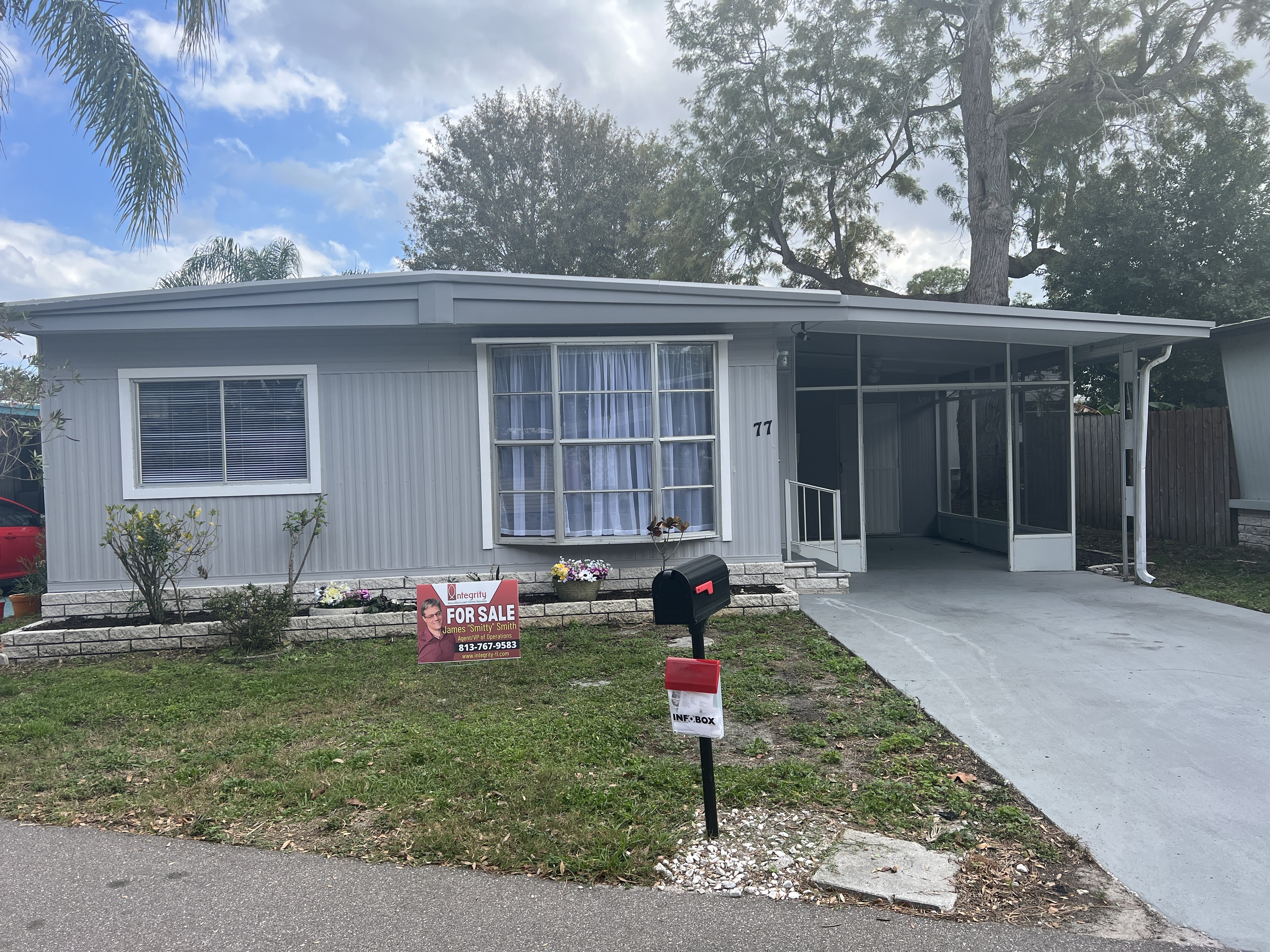 28488 US Hwy 19 N, Lot 77, Clearwater, Florida 33761, 2 Bedrooms Bedrooms, ,2 BathroomsBathrooms,55-Plus Mobile Home,For Sale,US Hwy 19 N, Lot 77,4359