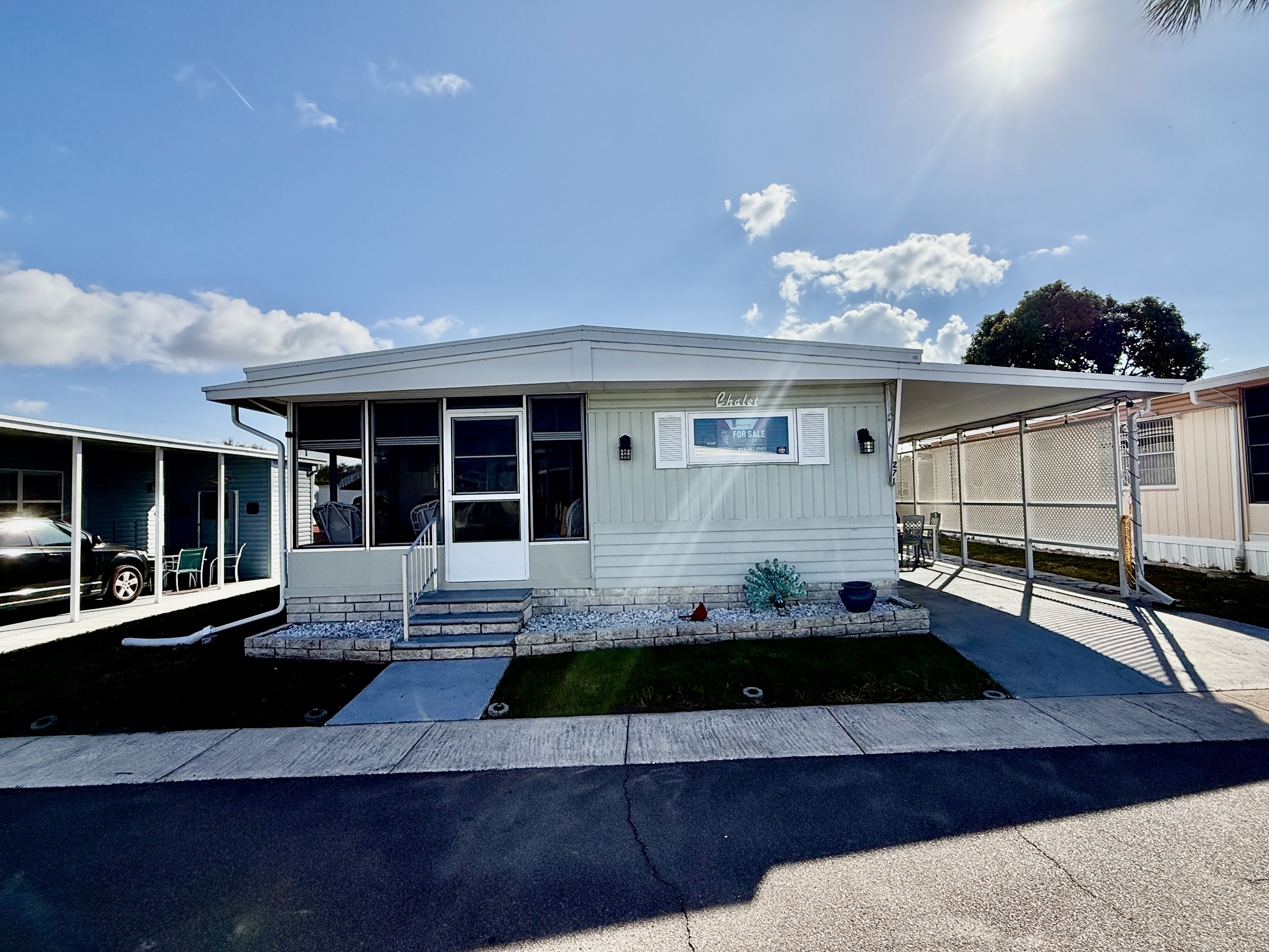 271 Sunnyside Lane, Clearwater, Florida 33770, 2 Bedrooms Bedrooms, ,2 BathroomsBathrooms,55-Plus Mobile Home,For Sale,Sunnyside Lane,4418