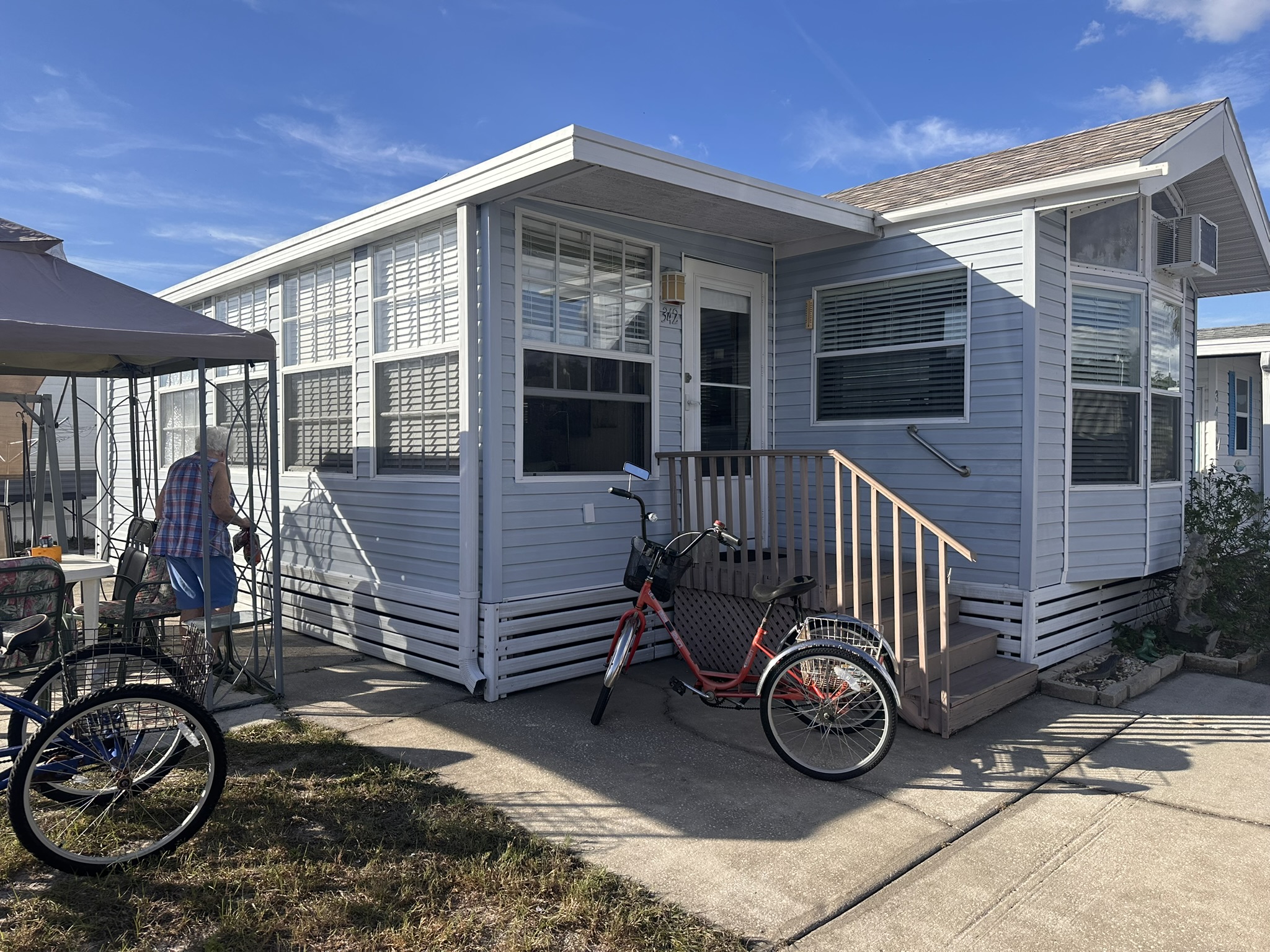 8225 Arevee Dr, Lot 342, New Port Richey, Florida 34653, 1 Bedroom Bedrooms, ,1 BathroomBathrooms,55-Plus Mobile Home,For Sale,Arevee Dr, Lot 342,4423