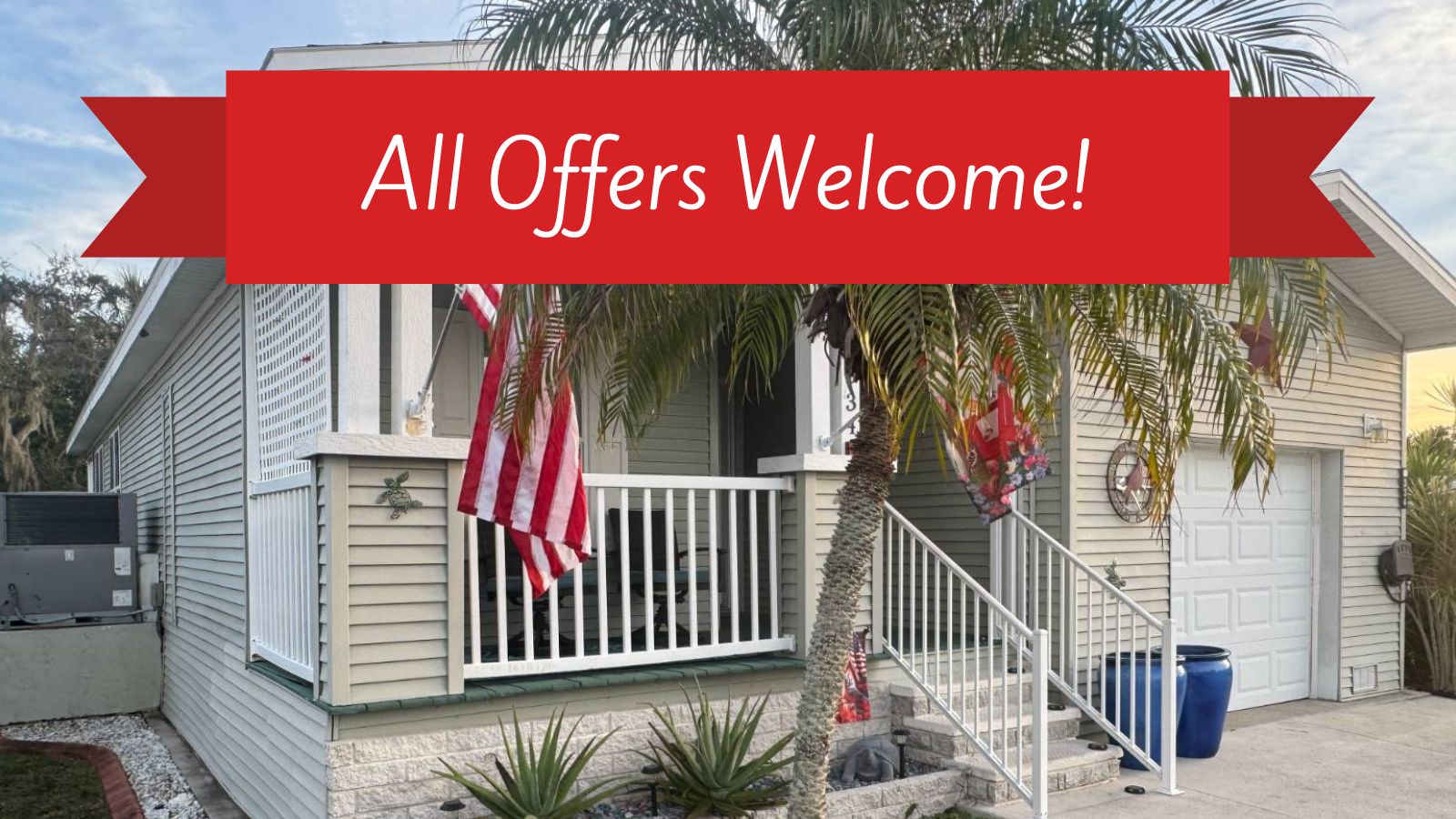 334 Den Helder Ave, Ellenton, Florida 34222, 2 Bedrooms Bedrooms, ,2 BathroomsBathrooms,55-Plus Mobile Home,For Sale,Den Helder Ave,4433