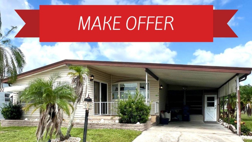 7416 Queens Way, Ellenton, Florida 34222, 2 Bedrooms Bedrooms, ,2 BathroomsBathrooms,55-Plus Mobile Home,For Sale,Queens Way,4445