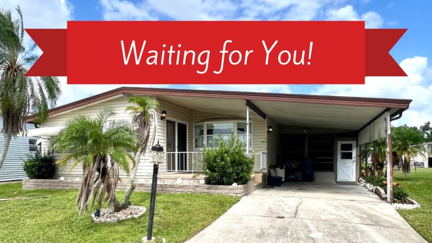 7416 Queens Way, Ellenton, Florida 34222, 2 Bedrooms Bedrooms, ,2 BathroomsBathrooms,55-Plus Mobile Home,For Sale,Queens Way,4445