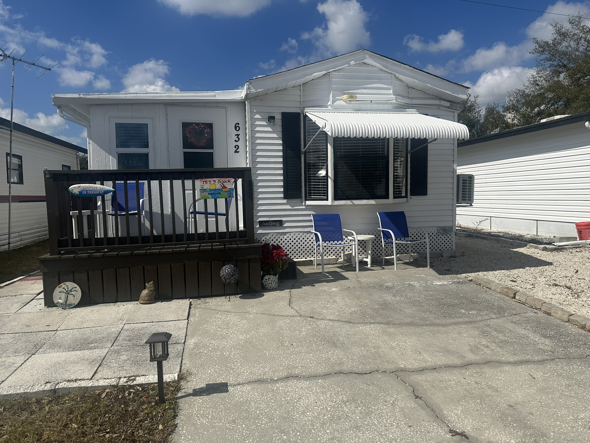 8225 Arevee Dr, Lot 632, New Port Richey, Florida 34653, 1 Bedroom Bedrooms, ,1 BathroomBathrooms,55-Plus Mobile Home,For Sale,Arevee Dr, Lot 632,4549