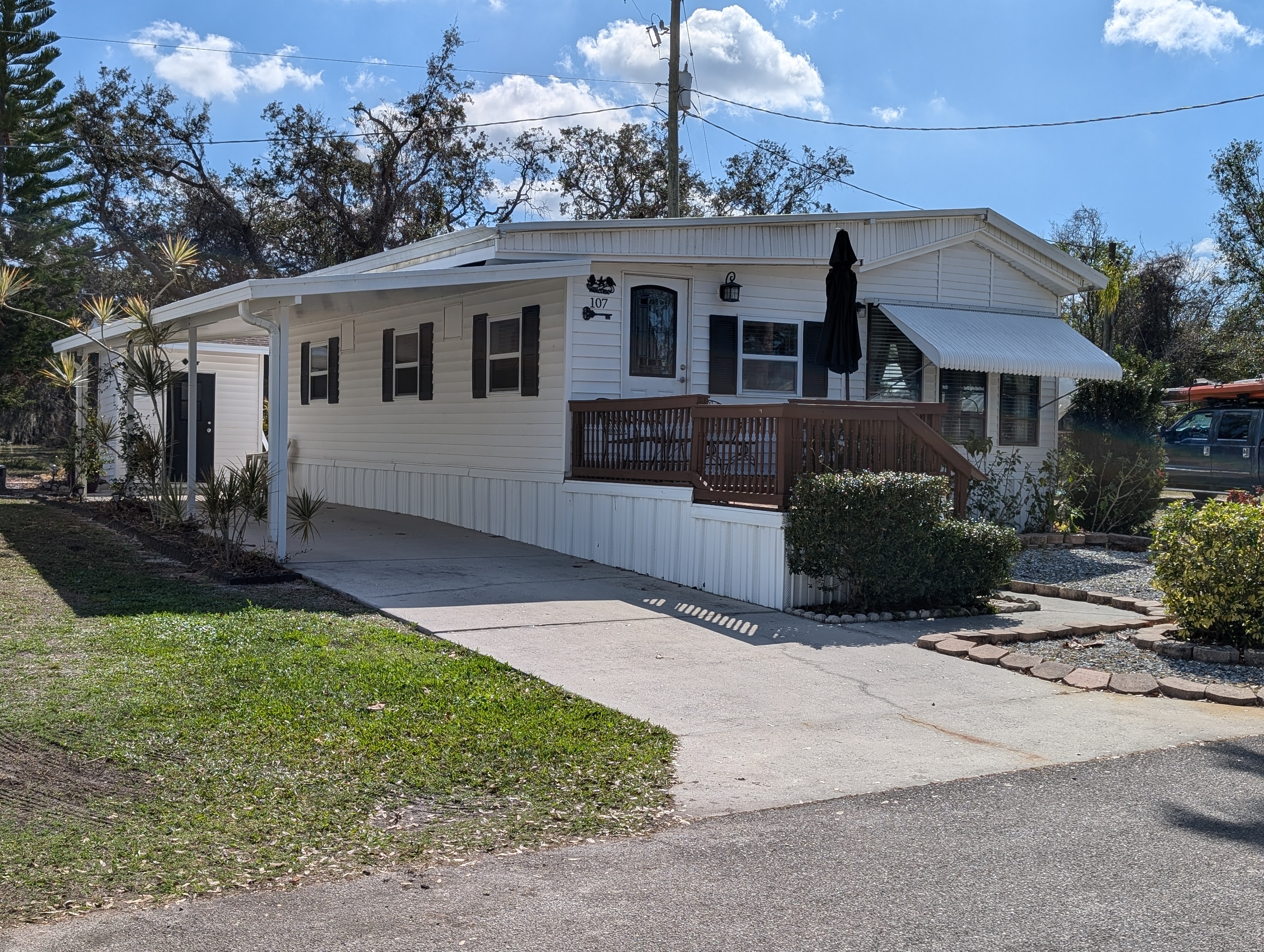 2206 Chaney Dr, Lot 107, Ruskin, Florida 33570, 2 Bedrooms Bedrooms, ,1 BathroomBathrooms,55-Plus Mobile Home,For Sale,Chaney Dr, Lot 107,4573