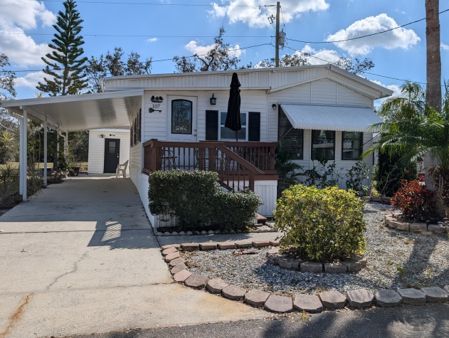 2206 Chaney Dr, Lot 107, Ruskin, Florida 33570, 2 Bedrooms Bedrooms, ,1 BathroomBathrooms,55-Plus Mobile Home,For Sale,Chaney Dr, Lot 107,4573
