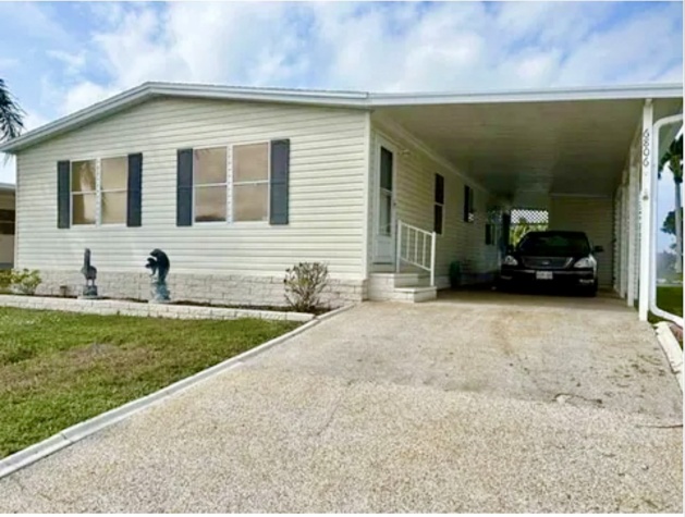 6806 Palmetto Grove, Ellenton, Florida 34222, 2 Bedrooms Bedrooms, ,2 BathroomsBathrooms,55-Plus Mobile Home,For Sale,Palmetto Grove,4614