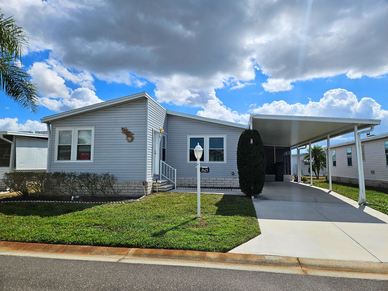 2625 88th St E, Palmetto, Florida 34221, 2 Bedrooms Bedrooms, ,2 BathroomsBathrooms,55-Plus Mobile Home,For Sale,88th St E,4618