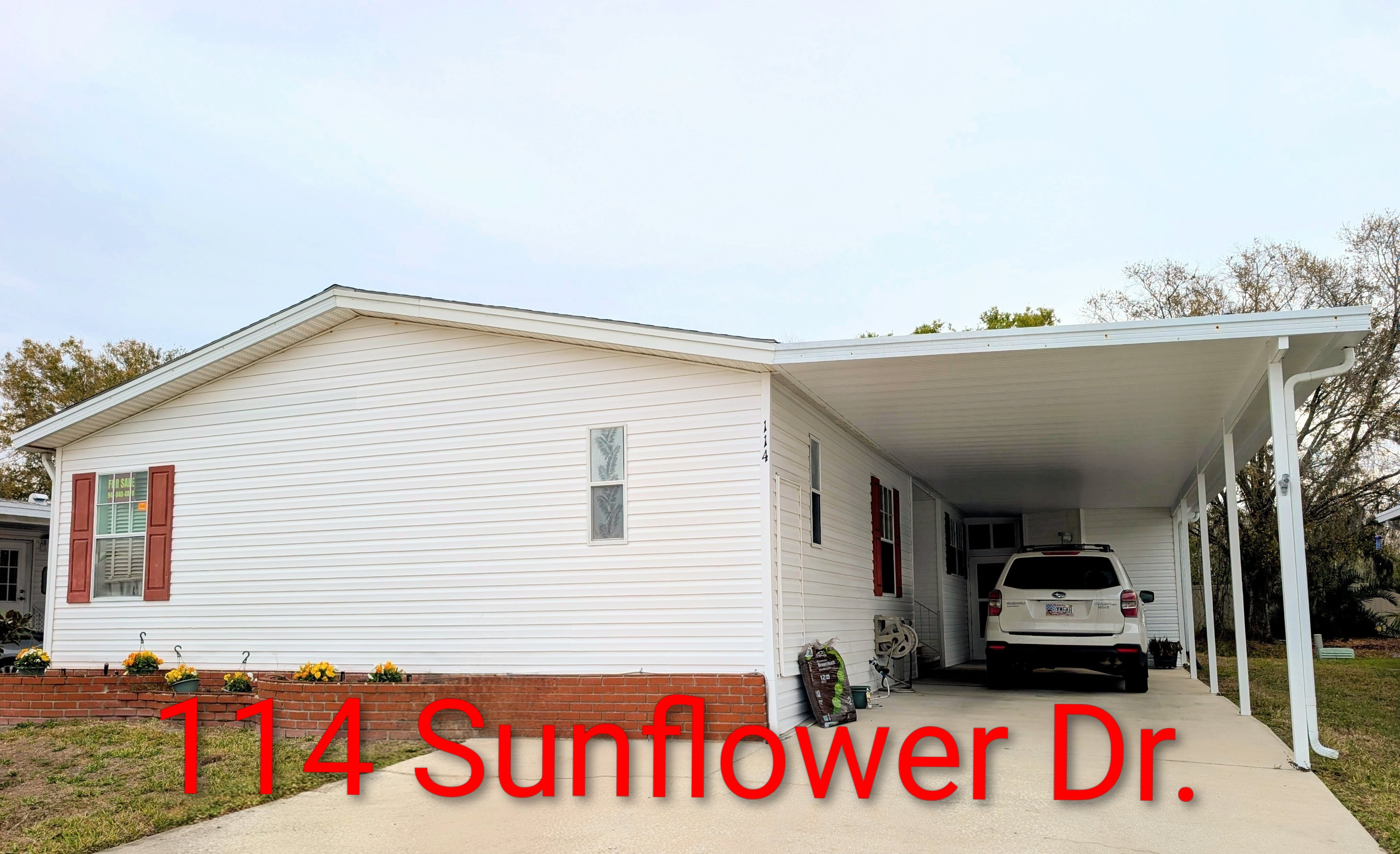 114 Sunflower Dr, Ellenton, Florida 34219, 3 Bedrooms Bedrooms, ,2 BathroomsBathrooms,55-Plus Mobile Home,For Sale,Sunflower Dr,4649